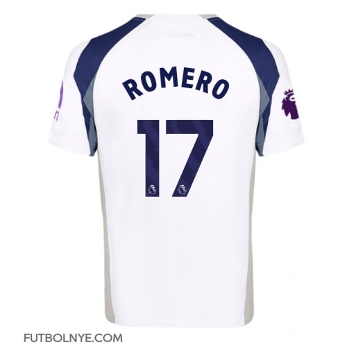 Camiseta Tottenham Hotspur Cristian Romero #17 Primera Equipación 2025-26 manga corta